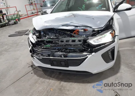 2019 Hyundai Ioniq Hybrid Limited из США, поврежденный, VIN KMHC85LC6KU136309